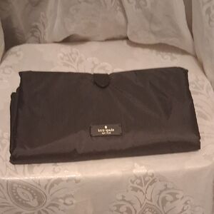 Kate Spade Dark Gray Folded Clutch